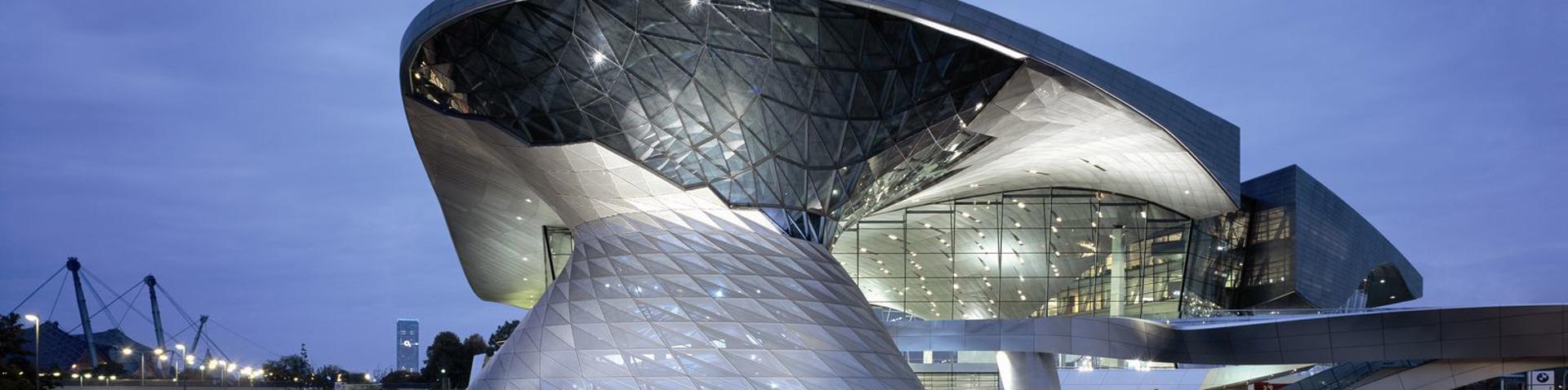 BMW Welt in München uitgerust met NOVENCO parkeergarage ventilatoren