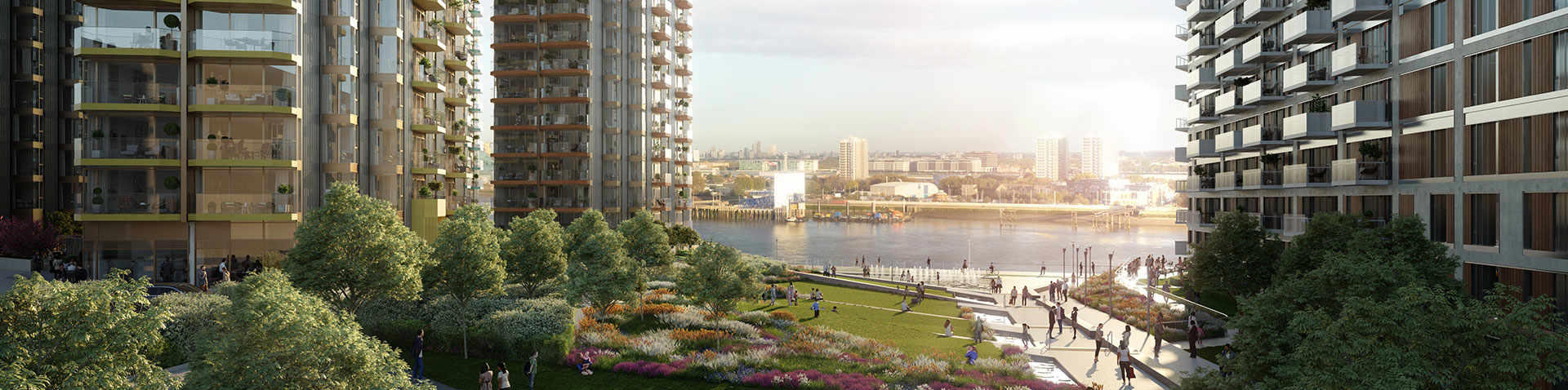 Safe and sustainable ventilation at the Royal Arsenal riverside