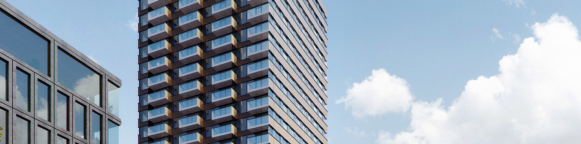 Residential tower Sluisbuurt Amsterdam