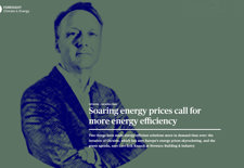 Soaring energy prices call for more energy efficiency