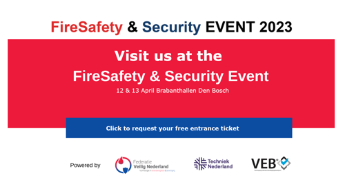Visit us at the FireSafety & Security Event 2023