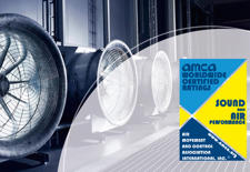NOVENCO® ZerAx® axial fan range now fully certified in compliance with the AMCA Certified Ratings Program