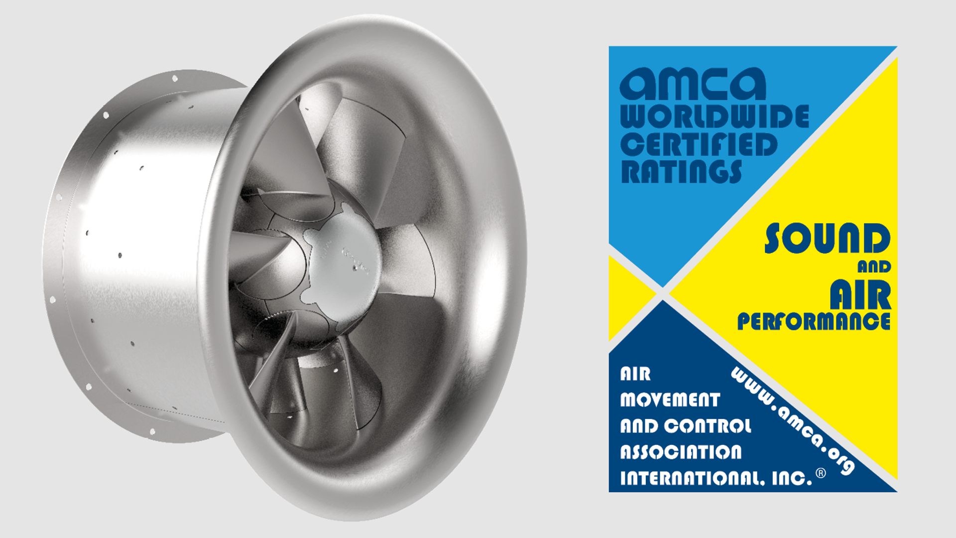 Amca Fan AMCA approval for the complete NOVENCO ZerAx fan range